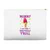 birthday troll mommy Accessory Pouches
