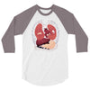 heart attack 3/4 Sleeve Shirt