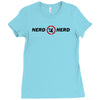 nerd herd geek tech support buy more chuck Ladies Fitted T-Shirt