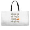 fisheye lens Weekender Totes