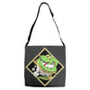 snake green Adjustable Strap Totes