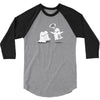 Iron On Boo 3/4 Sleeve Shirt