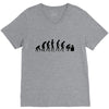 evolution computer V-Neck Tee