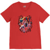 wicked jester skull V-Neck Tee