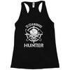 zombie hunter best trending Racerback Tank