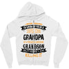 Super Cool Grandpa Of A Freaking Awesome Grandson Zipper Hoodie