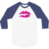 Mrs with heart dot (Mr and Mrs set) 3/4 Sleeve Shirt
