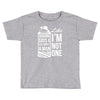 shaving says a lot about a man like Toddler T-shirt