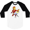 iron man (ironman parody) 3/4 Sleeve Shirt