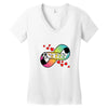 infinity soccer Women's V-Neck T-Shirt