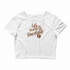 the answer to the question Crop Top
