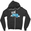 beware of cerberus Zipper Hoodie