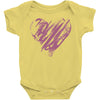 valentines day hearts Baby Onesie