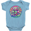 psycho cat Baby Onesie