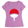 uchiha clan symbol Women's Triblend Scoop T-shirt