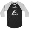 shark attack swimmer 3/4 Sleeve Shirt