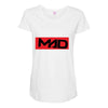 LOVE IS SO MAD Maternity Scoop Neck T-shirt