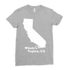 Whale's Vagina CA Ladies Fitted T-Shirt