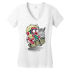 nerd attack Women's V-Neck T-Shirt