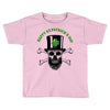 happy saint patrick day skull Toddler T-shirt