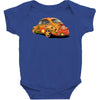 sixties vw beetle, ideal gift or birthday present Baby Bodysuit