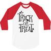 trick or treat halloween 3/4 Sleeve Shirt