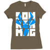 die antwoord donker mag Ladies Fitted T-Shirt