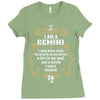 i am a gemini Ladies Fitted T-Shirt