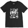 80s survival guide cassette high V-Neck Tee