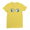boo bees Ladies Fitted T-Shirt