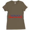 Sherlock Gnomes Ladies Fitted T-Shirt