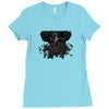 robot zombies! Ladies Fitted T-Shirt