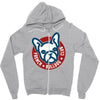 french bulldog club Zipper Hoodie