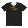 the tree, the raccoon All Over Women's T-shirt