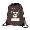 big lebowski grande lebosky leubosk cinema Drawstring Bags