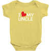 I Love My Uncle Baby Bodysuit
