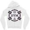 train hard Zipper Hoodie