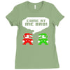 come at me bro Ladies Fitted T-Shirt