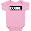 Dobre Black/White Baby Bodysuit