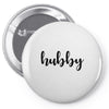 Hubby Pin-back button