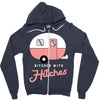 bitches with hitches Zipper Hoodie
