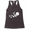 baby skeleton Racerback Tank