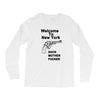 welcome to new york duck mother fucker black t shirt Long Sleeve Shirts