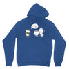 coffee that's always late Unisex Hoodie