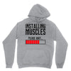 new installing muscle Unisex Hoodie