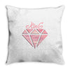 king diamond Throw Pillow