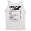 September Girl Facts Libra Tank Top