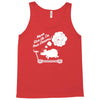 never give up on dreams ladies fitted Tank Top