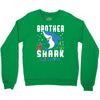 brother shark doo doo doo family matching Crewneck Sweatshirt