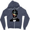 abraham lincoln independence day flag america Zipper Hoodie